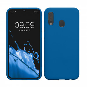 Husa Kwmobile pentru Samsung Galaxy A40, Albastru, Silicon, 48547.228 - Img 1