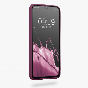 Husa Kwmobile pentru Samsung Galaxy A40, Silicon, Violet, 48547.187 - Img 3