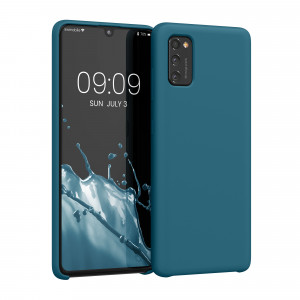 Husa Kwmobile pentru Samsung Galaxy A41, Silicon, Verde, 52301.57 - Img 1