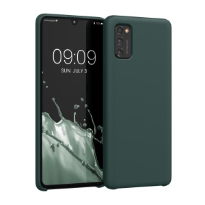 Husa Kwmobile pentru Samsung Galaxy A41, Verde, Silicon, 52301.171 - Img 1