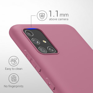 Husa Kwmobile pentru Samsung Galaxy A51, Silicon, Violet, 51196.167 - Img 4