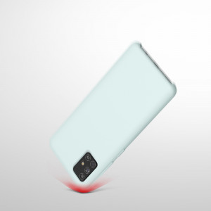 Husa Kwmobile pentru Samsung Galaxy A51, Verde deschis, Silicon, 51197.200 - Img 8