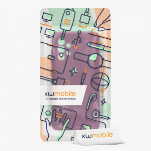 Husa Kwmobile pentru Samsung Galaxy A52/Galaxy A52 5G/Galaxy A52s 5G, Silicon, Violet, 54347.187 - Img 7