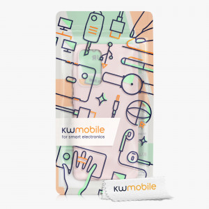 Husa Kwmobile pentru Samsung Galaxy A52/Galaxy A52 5G/Galaxy A52s 5G, Silicon, Roz, 54346.225 - Img 7