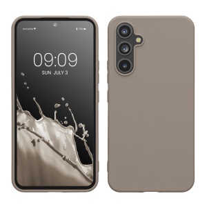 Husa Kwmobile pentru Samsung Galaxy A54 5G, Bej, Silicon, KWM000018FR018C - Img 1