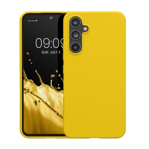 Husa Kwmobile pentru Samsung Galaxy A54 5G, Galben, Silicon, KWM000018FR038C - Img 2