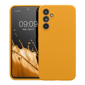 Husa Kwmobile pentru Samsung Galaxy A54 5G, Portocaliu, Silicon, 60795.191 - Img 2