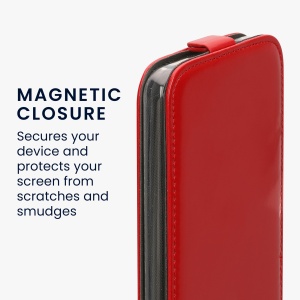 Husa Kwmobile pentru Samsung Galaxy A54 5G, Rosu, Piele ecologica/Silicon, KWM000018TT003C - Img 4