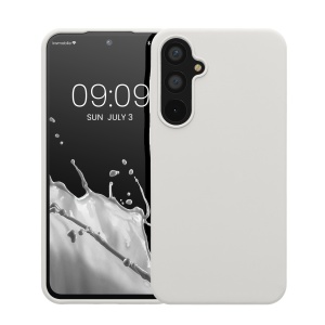 Husa Kwmobile pentru Samsung Galaxy A55 5G, Alb, Silicon, KWM000021ME030C - Img 2