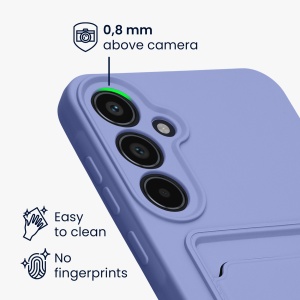 Husa Kwmobile pentru Samsung Galaxy A55 5G, Albastru, Silicon, KWM000021TH004C - Img 4