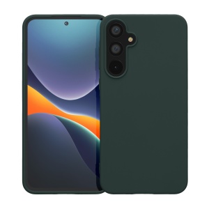 Husa Kwmobile pentru Samsung Galaxy A55, Verde inchis, Silicon, KWM000021MG008C - Img 2