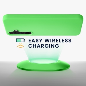 Husa Kwmobile pentru Samsung Galaxy A55, Verde, Silicon, KWM000021ME009C - Img 8