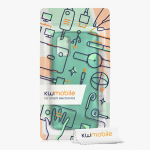 Husa Kwmobile pentru Samsung Galaxy A71, Silicon, Verde, 51213.170 - Img 7