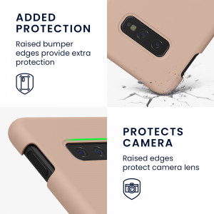 Husa kwmobile pentru Samsung Galaxy S10e, Silicon, Roz, 47944.52 - Img 4