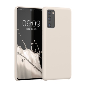 Husa Kwmobile pentru Samsung Galaxy S20 FE, Crem, Silicon, 53605.16 - Img 1