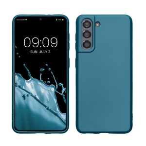 Husa Kwmobile pentru Samsung Galaxy S21, Albastru, Silicon, 54057.251 - Img 1