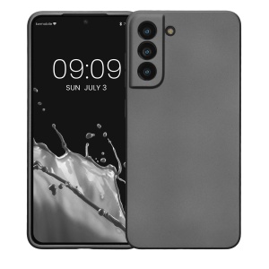 Husa Kwmobile pentru Samsung Galaxy S21 FE, Gri, Silicon, 55485.232 - Img 2