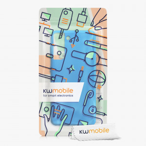 Husa Kwmobile pentru Samsung Galaxy S21, Silicon, Albastru, 54056.157 - Img 8