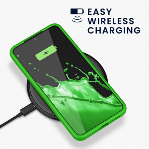 Husa kwmobile pentru Samsung Galaxy S22 Plus, Silicon, Verde , 56761.159 - Img 6