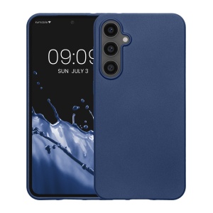 Husa Kwmobile pentru Samsung Galaxy S23 FE, Albastru, Silicon, KWM000021WO003C - Img 2