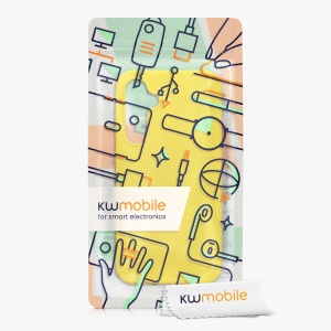 Husa Kwmobile pentru Samsung Galaxy S23 FE, Galben, Silicon, KWM000021KZ008C - Img 8
