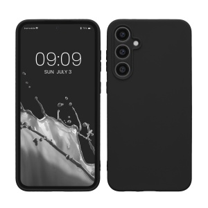 Husa Kwmobile pentru Samsung Galaxy S23 FE, Negru, Silicon, KWM000021LO001C - Img 1