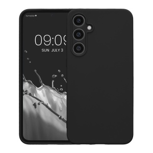 Husa Kwmobile pentru Samsung Galaxy S23 FE, Negru, Silicon, KWM000021LO001C - Img 2