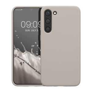 Husa Kwmobile pentru Samsung Galaxy S23 Plus, Gri deschis, Silicon, 60274.96 - Img 2