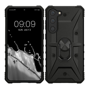Husa Kwmobile pentru Samsung Galaxy S23 Plus, Negru, Policarbonat, 61250.01 - Img 1