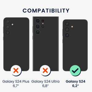 Husa Kwmobile pentru Samsung Galaxy S24, Alb, Silicon, KWM000021KW020C - Img 6