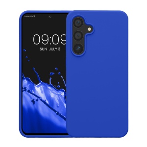 Husa Kwmobile pentru Samsung Galaxy S24 FE, Albastru, Silicon, KWM000021WA006C - Img 2