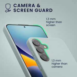 Husa Kwmobile pentru Samsung Galaxy S24 Plus, Verde deschis, Silicon, KWM000021LN009C - Img 6
