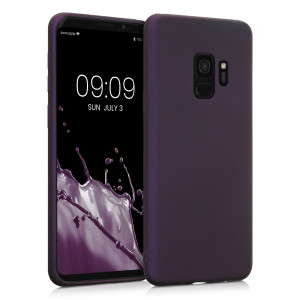 Husa Kwmobile pentru Samsung Galaxy S9, Silicon, Mov, 44582.115 - Img 1