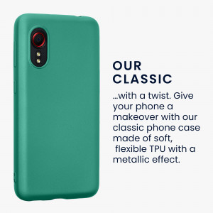 Husa kwmobile pentru Samsung Galaxy Xcover 5, Silicon, Verde, 57527.170 - Img 3
