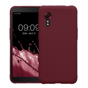 Husa Kwmobile pentru Samsung Galaxy Xcover 5, Visiniu, Silicon, KWM000012NV027C - Img 2