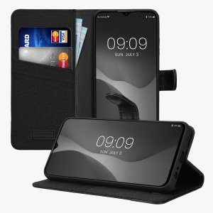 Husa Kwmobile pentru Ulefone Note 16 Pro, Negru, Textil/Silicon, 61723.73 - Img 3