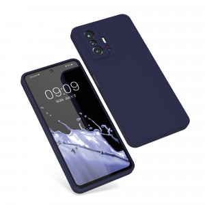 Husa Kwmobile pentru Xiaomi 11T/11T Pro, Silicon, Albastru, 56573.182 - Img 2
