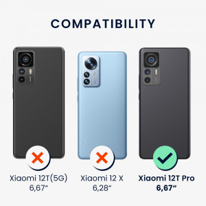 Husa kwmobile pentru Xiaomi 12T Pro, Silicon, Albastru, 60258.224 - Img 4