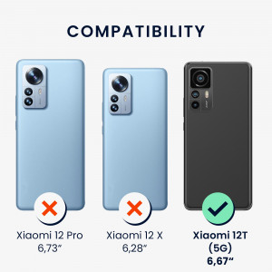Husa kwmobile pentru Xiaomi 12T , Silicon, Albastru, 60151.57 - Img 5