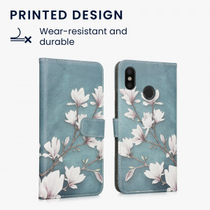 Husa Kwmobile pentru Xiaomi Mi Max 3, Piele ecologica, Multicolor, 57714.01 - Img 3