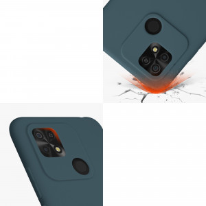 Husa Kwmobile pentru Xiaomi Redmi 10C, Silicon, Albastru, 59231.202 - Img 8