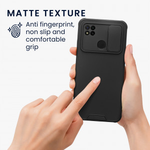 Husa Kwmobile pentru Xiaomi Redmi 9C, Silicon, Negru, 57391.01 - Img 8