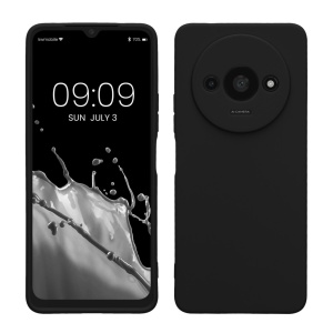 Husa Kwmobile pentru Xiaomi Redmi A3, Negru, Silicon, KWM000020ON001C - Img 1