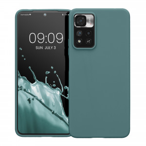 Husa Kwmobile pentru Xiaomi Redmi Note 11 Pro Plus 5G, Verde, Silicon, 58095.207 - Img 2