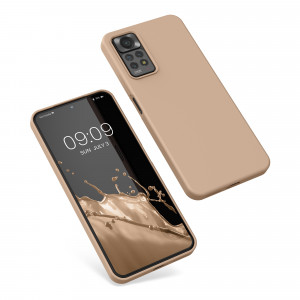 Husa kwmobile pentru Xiaomi Redmi Note 11 Pro/Redmi Note 11 Pro 5G/Redmi Note 12 Pro , Silicon, Maro, 57373.245 - Img 2