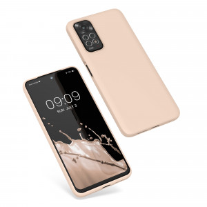 Husa Kwmobile pentru Xiaomi Redmi Note 11/Redmi Note 11s, Silicon, Crem, 57372.225 - Img 2