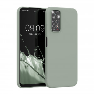 Husa Kwmobile pentru Xiaomi Redmi Note 11/Redmi Note 11s, Silicon, Verde, 57368.172 - Img 1