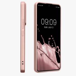 Husa Kwmobile pentru Xiaomi Redmi Note 13 Pro 5G/Poco X6, Roz, Silicon, KWM000020LE002C - Img 4