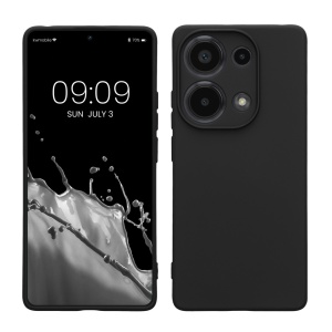 Husa Kwmobile pentru Xiaomi Redmi Note 13 Pro, Negru, Silicon, KWM000020NZ001C - Img 1