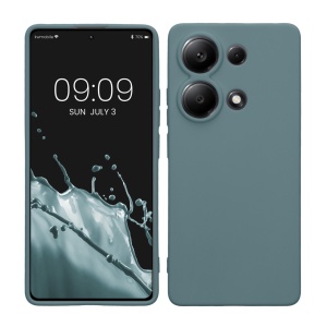 Husa Kwmobile pentru Xiaomi Redmi Note 13 Pro, Verde deschis, Silicon, KWM000020LY007C - Img 1